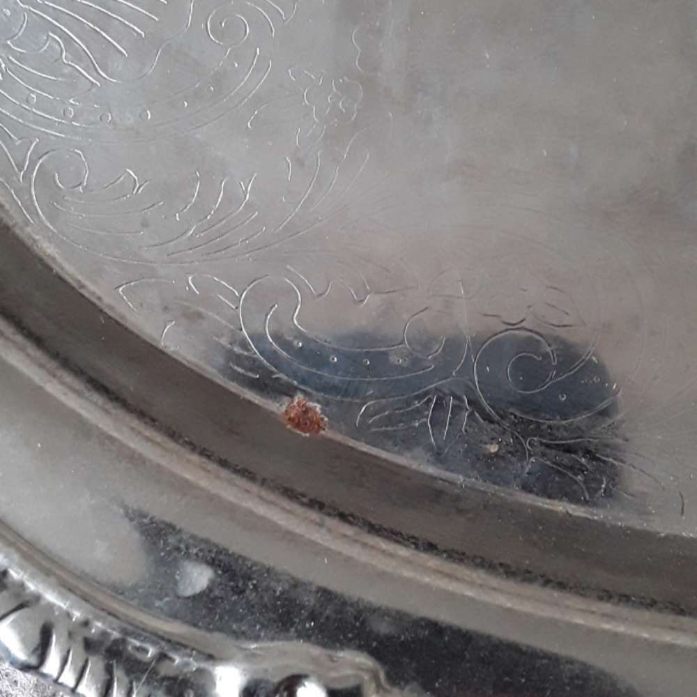 Metal small platter - Picture 3 of 6